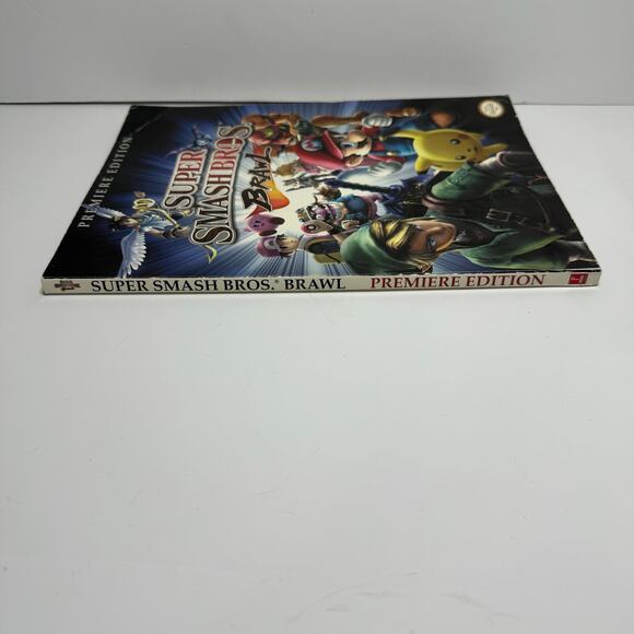 Super Smash Bros Premiere Edition Paperback Book - Picture 7 of 8